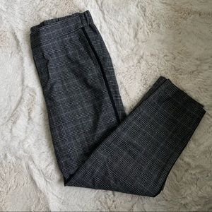 Old Navy Pull-on Pant Grey Plaid